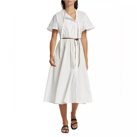 Altuzarra Rhodea Cotton-Blend Midi-Dress - Picture 3 of 11